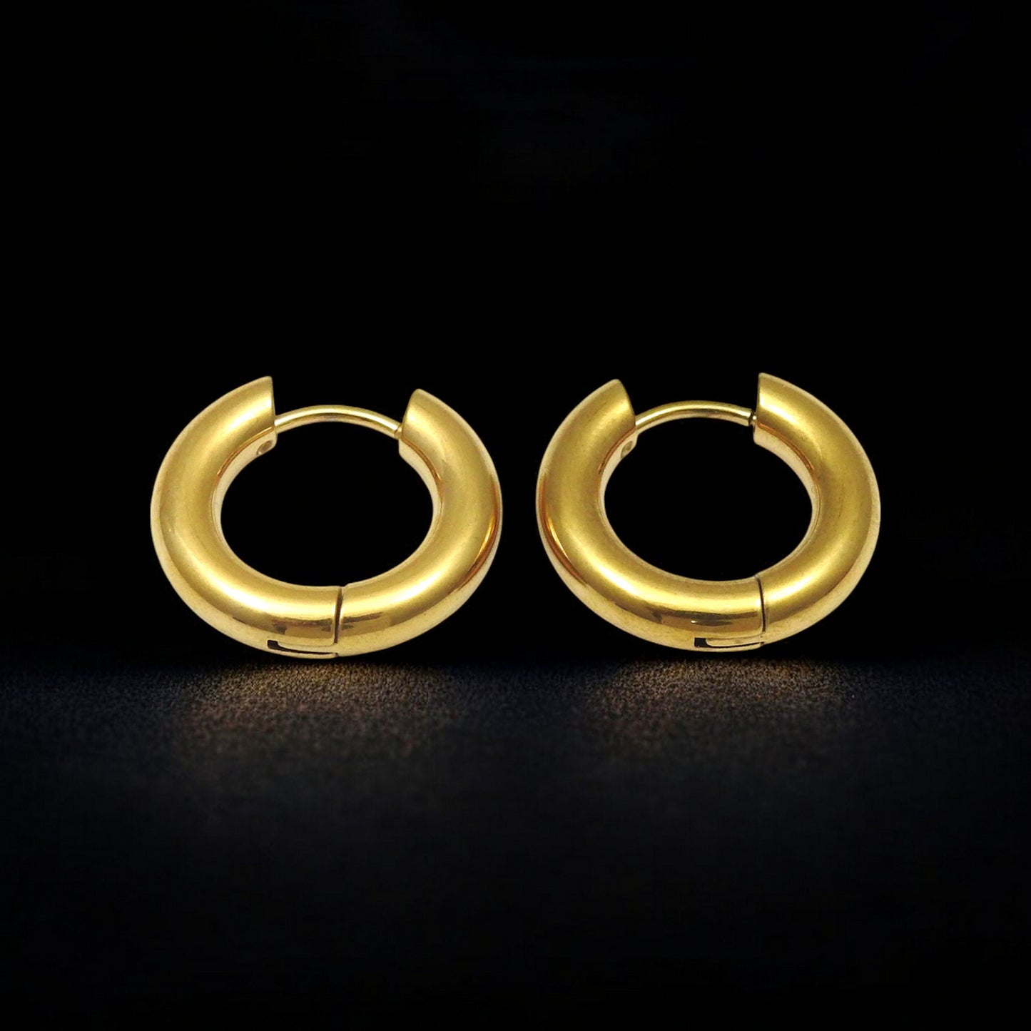 Classic Hoop Huggie Bali Earrings