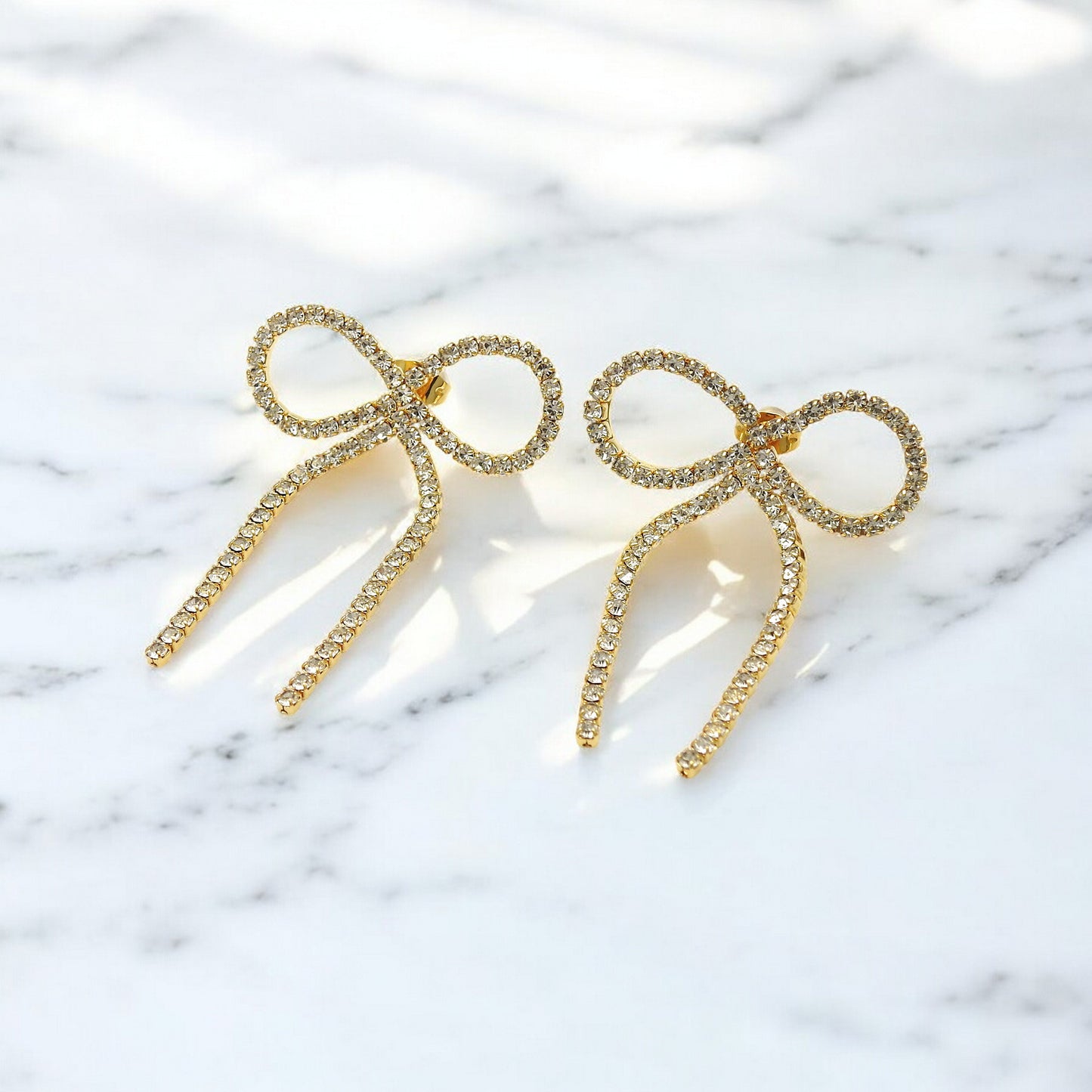 Dazzling Infinity Stud Earrings