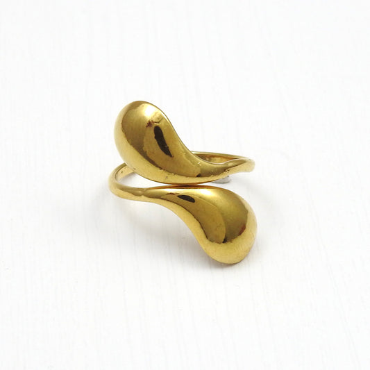 Double Drop Gemma Ring