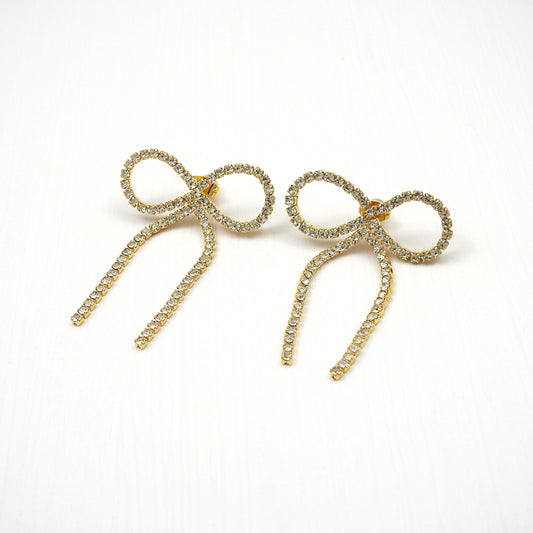 Dazzling Infinity Stud Earrings