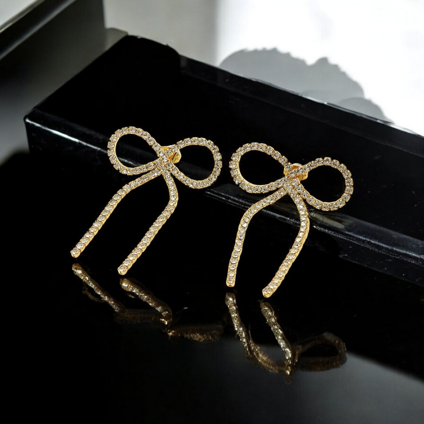 Dazzling Infinity Stud Earrings