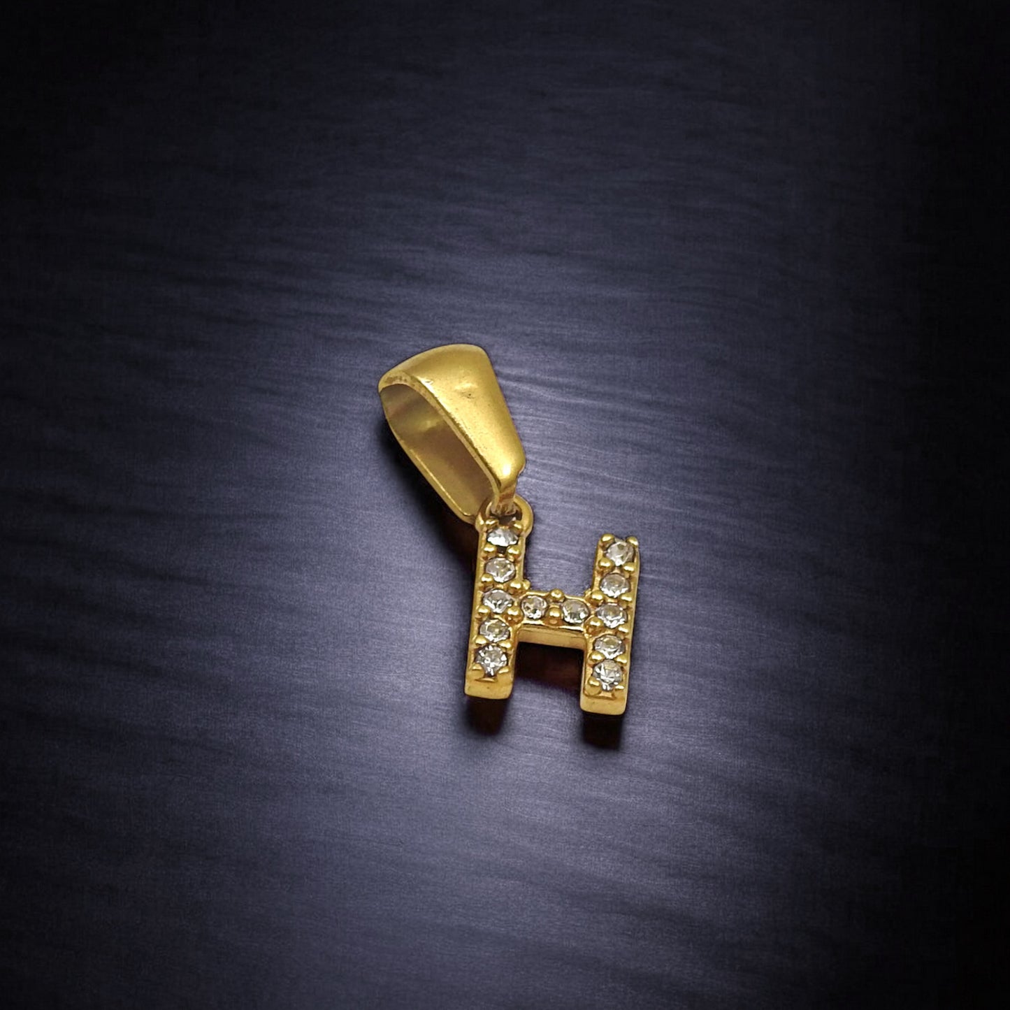 Initial Letter Charm Pendants
