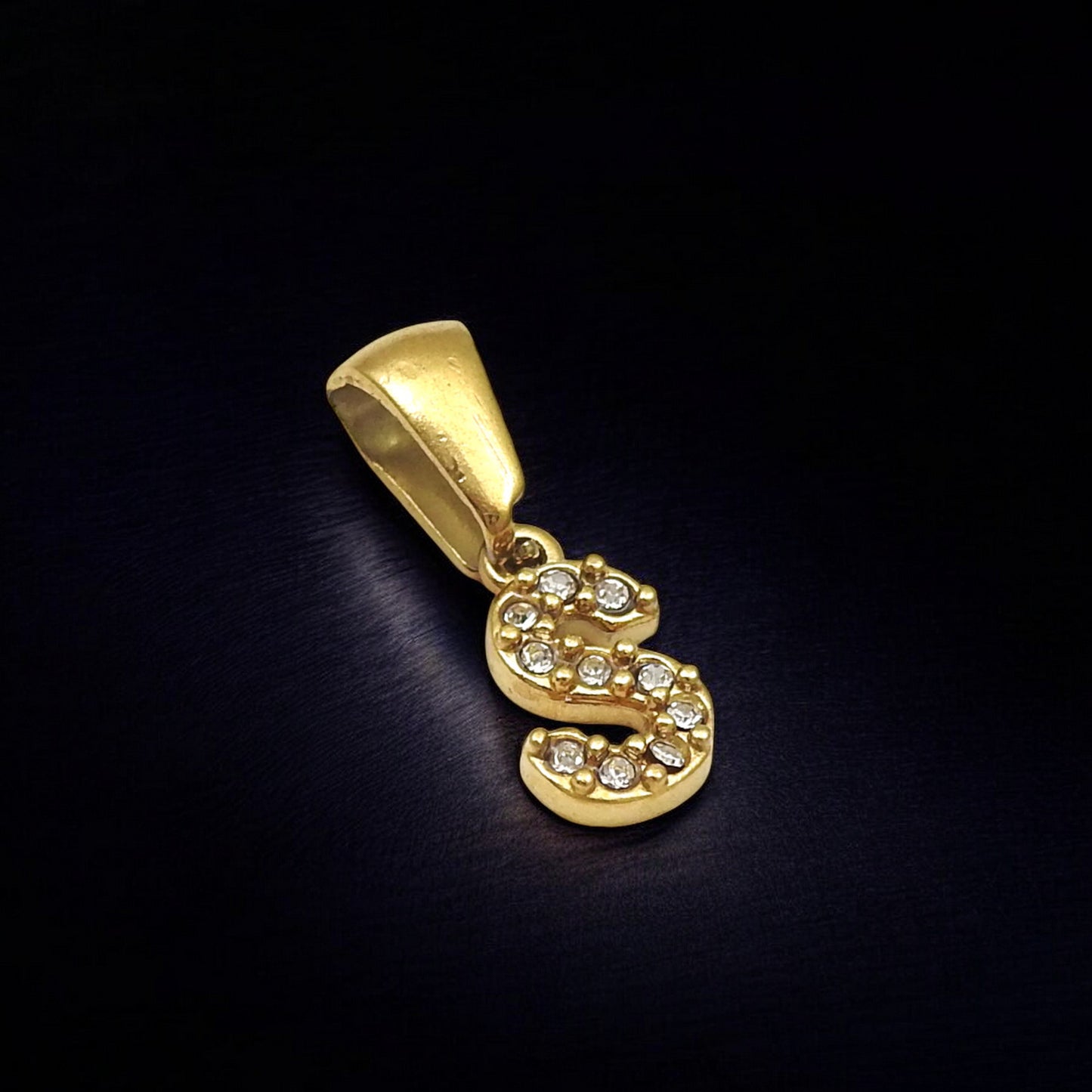 Initial Letter Charm Pendants