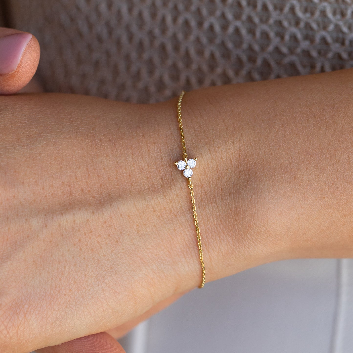 Lily Diamond Bracelet