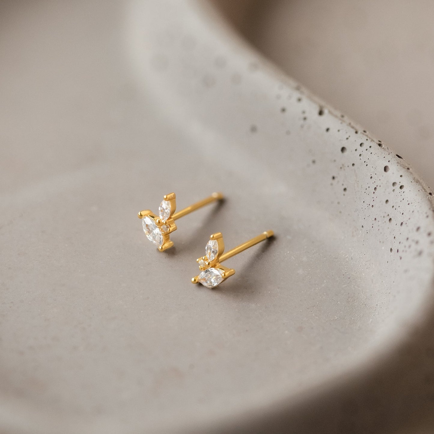 Flora Marquise Studs