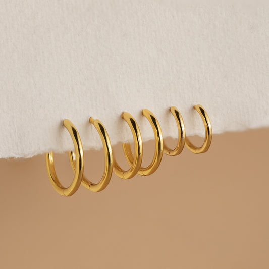 Mini Bold Hoops